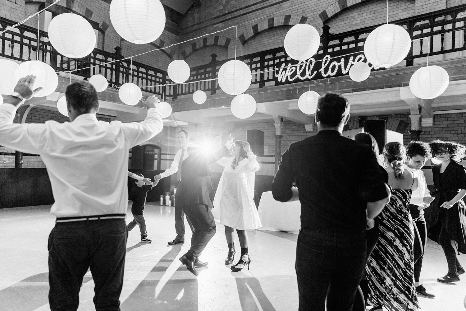 alternative wedding photography first dance victoria baths manchester